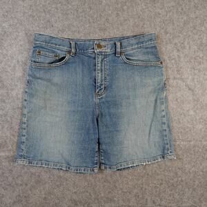 Ralph Lauren Shorts Womens 8 Denim 6" Medium Wash